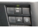 ■AC100V電源■ 車の中で、コンセントが使えます。便利ですね。