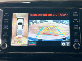 【パノラミックビューモニター】専用のカメラにより、上から見下ろしたような視点で360度クルマの周囲を確認することができます☆死角部分も確認しやすく、狭い場所での切り返しや駐車もスムーズに行えます。