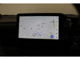 メーカー装着ナビ。操作がわかりやすくらくらくに目的地設定できます。内装デザインにマッチしてます。