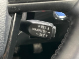 【クルーズコントロール】高速道路もラクラク走行。アクセルを離しても一定速度で走行ができ、長距離運転時の負担を軽減!加速・減速も簡単なスイッチ操作で調整できます。