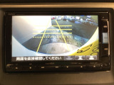 バックモニター付きで、車庫入れやバック時の後方確認をサポート。