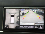 アラウンドビューモニターがナビゲーションに映るのでバックもラクラクですよ!!