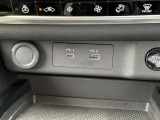 USB搭載で充電もできます。