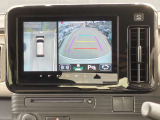 バックモニターで車庫入れまどらくらく、高感度カラーカメラですので僅かな光でもくっきりと見え、夜でも安心して駐車出来ます。