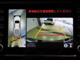パノラミックビューモニター付きです。全方向の確認ができて安心です。