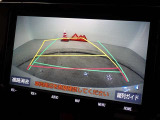 バックガイドモニターを装備しています、車庫入れもラクラクです。