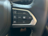 前方の車に追従するアダプティブクルーズコントロール付き。