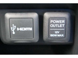 HDMI接続により、ディスプレイオーディオに映像を映し出すことが可能となってございます。