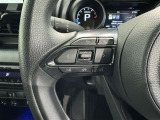 ステアリングスイッチ装備!運転しながら手元でオーディオの操作などができます。