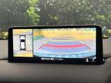 【360&deg;ビューモニター】専用のカメラにより、上から見下ろしたような視点で360度クルマの周囲を確認することができます☆死角部分も確認しやすく、狭い場所での切り返しや駐車もスムーズに行えます。