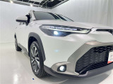 フォグランプ装着車です。暗い夜道の車両前方を明るく照らします