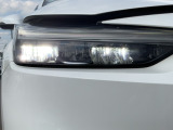 LEDヘッドライトが安全な夜間走行をサポートしてくれます♪照射範囲が広くなるので前方視界が全体的に明るくなり、夜間走行をしっかりアシスト♪