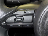 ステアリングスイッチ装備!運転しながら手元でオーディオの操作などができます。