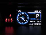 マルチインフォメーションディスプレイには、クルマの様々な情報を表示します。運転席から見やすい、インパネ中央部に配置されているので、運転中の視線異動が少なく快適です!