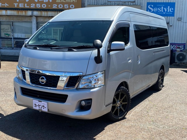NV350キャラバンマイクロバス 2.5 GX (オートスライドドア付) スーパーロング ワイド...