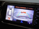 バックガイドモニターを装備しています、車庫入れもラクラクです。パノラミックビューモニターを搭載しています、上からの画像も表示されます。
