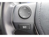 ステアリングスイッチ付きで各操作がラクラクです