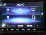 Bluetooth フルセグテレビ搭載。DVD・CD再生にも対応しています。