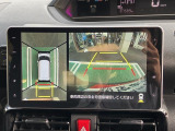 全方位カメラの映像が見れるので駐車時も楽々です♪