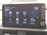 純正ナビが搭載されています。初めての道も安心ですね。Bluetooth接続可能!