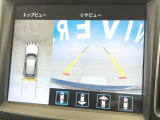 ●パノラミックビューモニター:専用のカメラにより、上から見下ろしたような視点で360度クルマの周囲を確認することができます☆死角部分も確認しやすく、狭い場所での切り返しや駐車もスムーズに行えます。