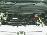 自慢のエンジンはパワードbyHONDAです。精度とバランスにこだわって、低回転からスムースなパワーを発揮します。