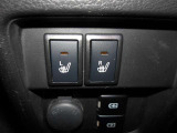 運転席、助手席はシートヒーター付きです。座面や背もたれを素早く温め、寒い日もより快適に過ごせます。