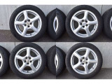 ブリヂストンVRX3&times;社外16インチアルミホイールセット付でございます♪