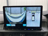 全方位カメラ付きです!フロントカメラもついているので死角が減って安心ですね!