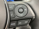 ステアリングスイッチ付き。前方から目を離すことなく操作することが可能です。