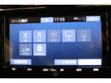 CD・DVD・SDオーディオ・Bluetoothオーディオ再生可能。SDカードへの音楽録音も可能。フルセグTV視聴可能。
