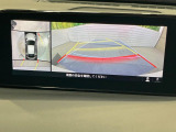 【360&deg;ビューモニター】専用のカメラにより、上から見下ろしたような視点で360度クルマの周囲を確認することができます☆死角部分も確認しやすく、狭い場所での切り返しや駐車もスムーズに行えます。
