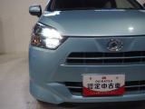 ヘッドライトはLEDタイプ。夜間の運転も安心です。