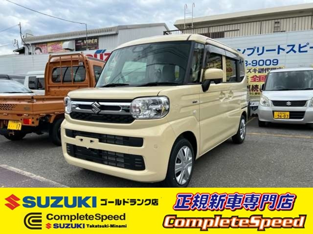 スペーシア ハイブリッド(HYBRID) X 新車スズキセーフティサポート LEDヘッドラ
