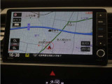 純正9インチプレミアムインターナビ(VXU-205FTi)&バックカメラが装備されているので、普段の使い勝手もロングドライブも快適です。