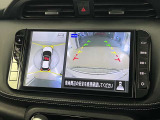 上から丸見えアラウンドビューモニター付きです。