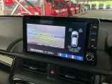 バックカメラが付いているので、車庫入れもラクラクです♪更にバンパーに取り付けられたソナーセンサーで、障害物を音とナビゲーション画面で知らせてくれます♪
