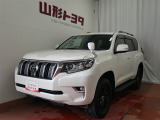 大人気SUVのプラドです!迫力ある外観に雪道も安心の4WD。アウトドアにもピッタリな1台です♪