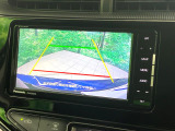【バックカメラ】駐車時に後方がリアルタイム映像で確認できます。大型商業施設や立体駐車場での駐車時や、夜間のバック時に大活躍!運転スキルに関わらず、今や必須となった装備のひとつです!