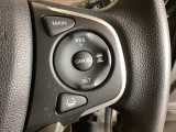 ハンドル右側にはクルーズコントロールのスイッチが装備され運転中の操作も安心して行えます。