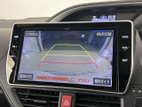 バックカメラで駐車時の死角も確認できます!