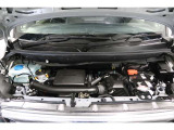 Hondaの技術が詰まったエンジンルーム☆☆☆エンジンルーム室内ともにルームクリーニング済みで清潔です◎快適なドライブをお楽しみください♪♪