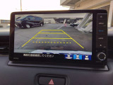 バックカメラ付なので、車庫入れも安心です