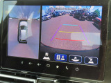 全方位カメラと連動して上空から見たような映像が!駐車が苦手な方もこれで安心です。