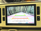 【バックカメラ】駐車時に後方がリアルタイム映像で確認できます。大型商業施設や立体駐車場での駐車時や、夜間のバック時に大活躍!運転スキルに関わらず、今や必須となった装備のひとつです!