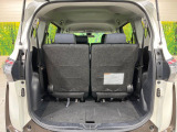 普段のお買い物や通勤、送迎等に十分な荷室スペースを確保しております。セカンドシートを倒すと、大きな荷物の積載も可能です♪