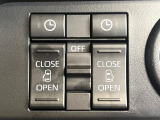 【両側パワースライドドア】スマートキーや運転席のスイッチで後席両側スライドドアの開閉が可能♪電動だから力を入れてドアを開ける必要が無く、小さなお子様でも簡単に開け閉めでき快適です♪