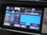 地デジ対応、フルセグデジタルTV放送が視聴できます。