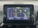 純正メモリナビ(MM321D-L)を装着しています。Bluetooth(ブルートゥース)接続/CD・DVD再生/フルセグ視聴など使用できます。