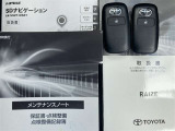 メンテナンスノート(保証書)、取扱説明書、ナビ取扱説明書揃っております(*^^)v